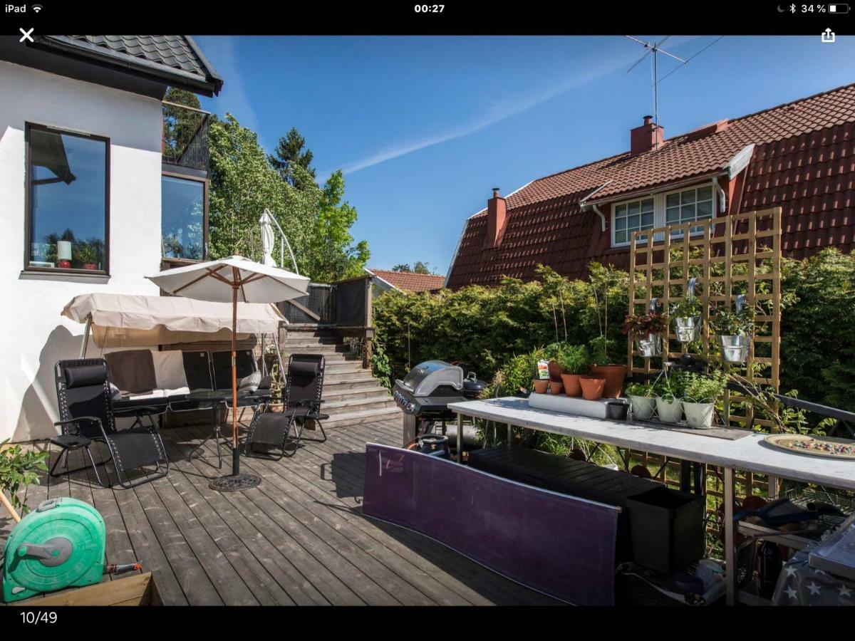 Lagenhet I Villa Pa Fornudden Tyreso 外观 照片